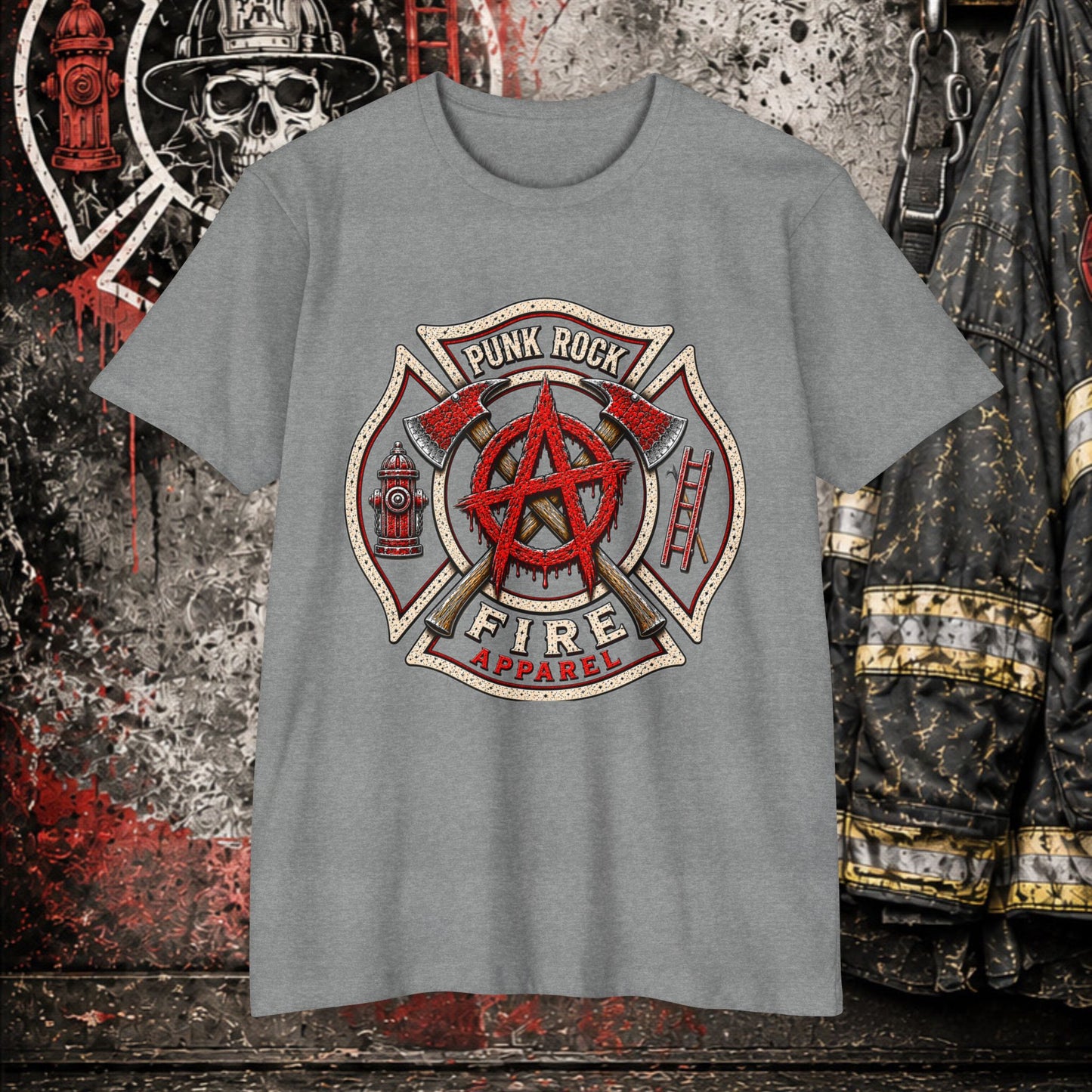 Punk Rock Fire Apparel - Men's Logo T
