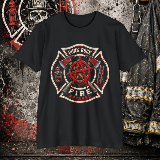 Punk Rock Fire Apparel - Men's Logo T