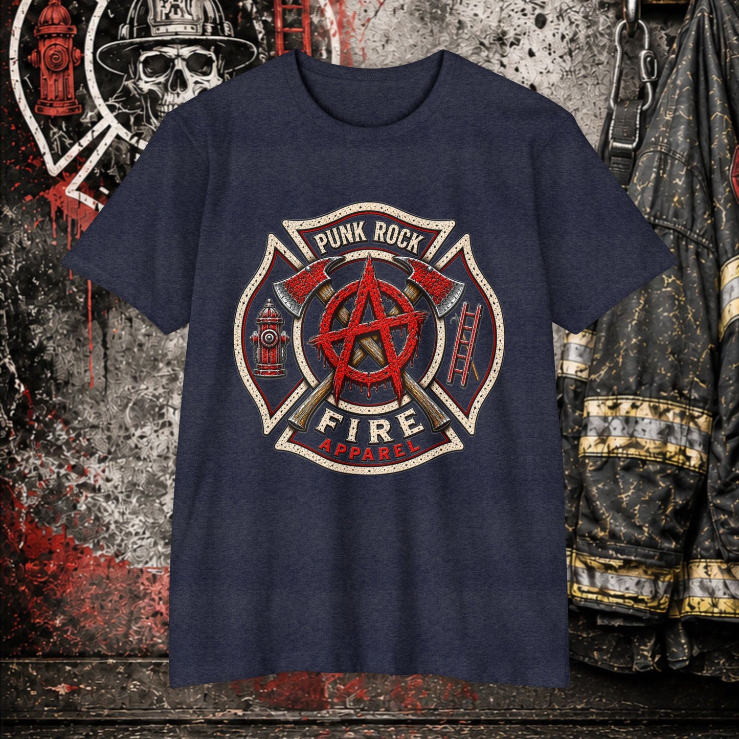 Punk Rock Fire Apparel - Men's Logo T